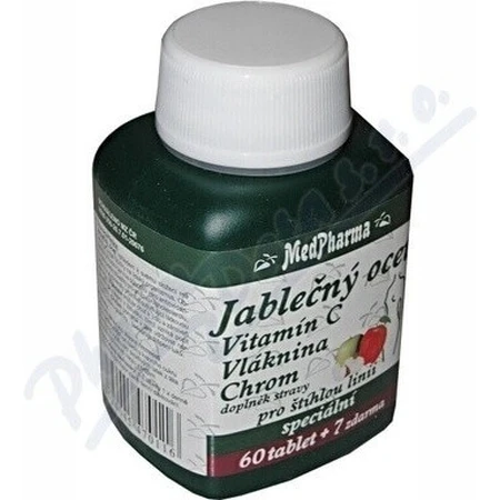 MedPharma APPLE COCONUT, VIT C, FIBRE, CHROME 1×67 tbl, APPLE COCONUT, VIT C, FIBRE, CHROME: цены и характеристики