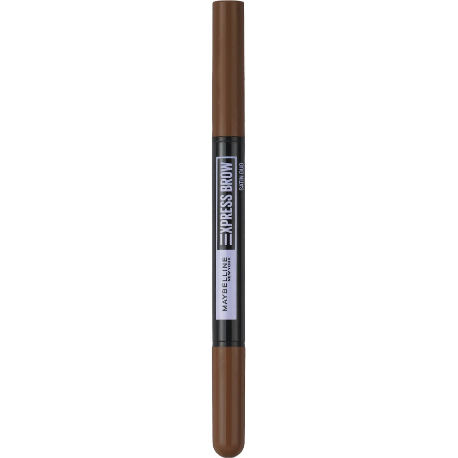 Maybelline New York NY Express Brow Satin Duo 02 Medium Brown Карандаш и пудра для обоих дуэтов: цены и характеристики