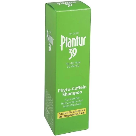 Plantur 39 Фіто-кофеїновий шампунь для фарбованого волосся 1×250 мл, шампунь з кофеїном: ціни та характеристики