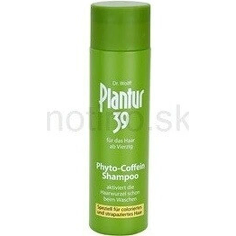 Plantur 39 Фіто-кофеїновий шампунь для фарбованого волосся 1×250 мл, шампунь з кофеїном: ціни та характеристики