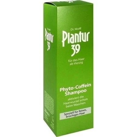 Plantur 39 Фіто-кофеїновий шампунь для фарбованого волосся 1×250 мл, шампунь з кофеїном: ціни та характеристики