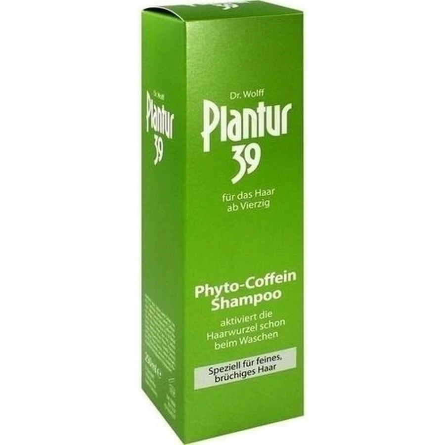 Plantur 39 Фіто-кофеїновий шампунь для фарбованого волосся 1×250 мл, шампунь з кофеїном: ціни та характеристики