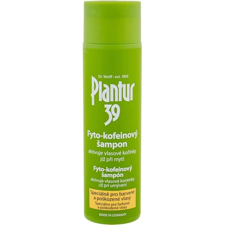 Plantur 39 Фіто-кофеїновий шампунь для фарбованого волосся 1×250 мл, шампунь з кофеїном: ціни та характеристики