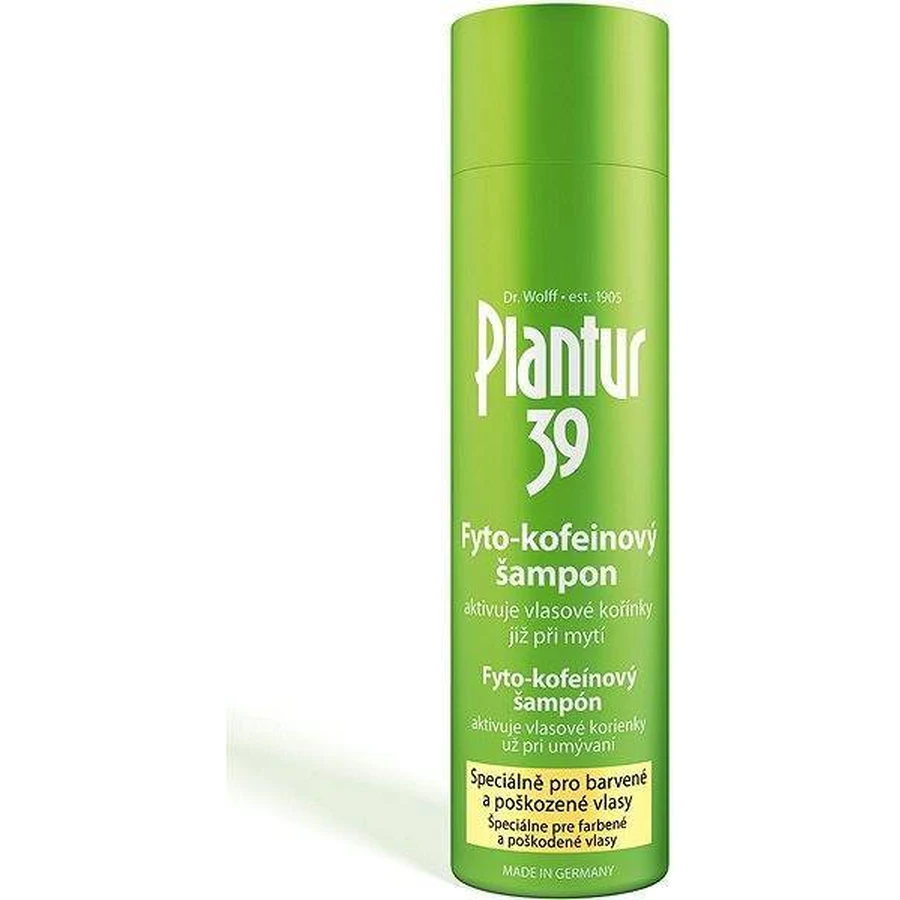 Plantur 39 Фіто-кофеїновий шампунь для фарбованого волосся 1×250 мл, шампунь з кофеїном: ціни та характеристики