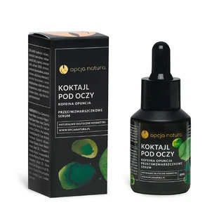Opcja Natura Eye Cocktail, сироватка проти зморшок, кофеїн та опунція, 30 мл