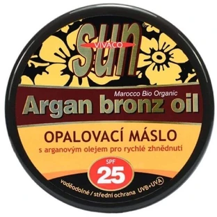 Олія для засмаги з аргановою олією Vivaco для швидкої засмаги SPF25 200 мл