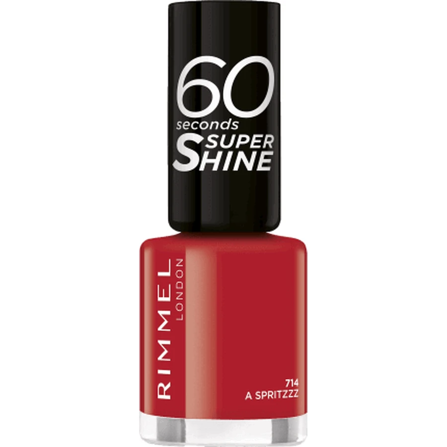 Rimmel London Лак для ногтей 60 Seconds Super Shine 714 A Spritzzz, 8 мл: цены и характеристики