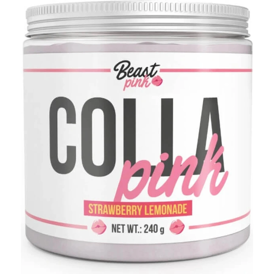 GYMBEAM COLLA PINK полуничний лимонад 1×240г, полуничний лимонад: ціни та характеристики