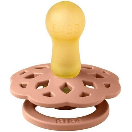 BIBS Пустушка з натурального каучуку Boheme, Blossom / Dusky Lilac, вік 1, 2 шт.: ціни та характеристики