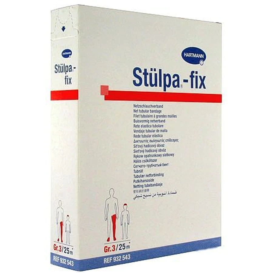 Бинт трубчастий Stulpa-fix (932543), № 3, 25 м, Hartmann: ціни та характеристики