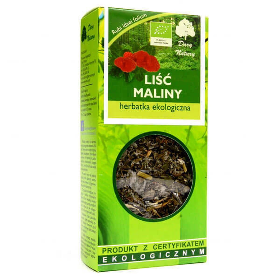 Dary Natury Lic Малина, органический чай, 25 г: цены и характеристики