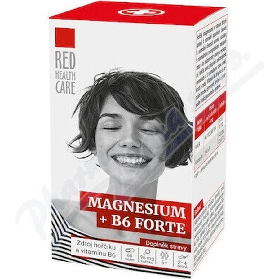 RED HEALTH CARE МАГНІЙ + В6 ФОРТЕ 1×60 тбл, добавка до їжі: ціни та характеристики