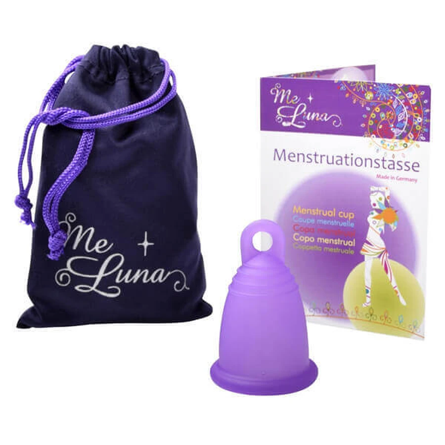 MeLuna, менструальная чашка, размер M, фиолетовый, Classic, 1 шт.: цены и характеристики