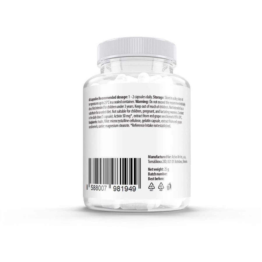 Zerex ActiVin Антиоксидант - защита от окислительного стресса 60 капсул: цены и характеристики