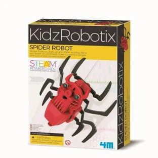 Набор для конструирования роботов Spider Kidz Robotix, 10 лет+, 4M