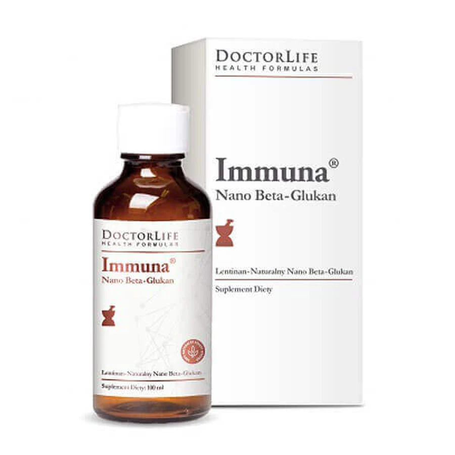 Doctor Life Immuna Nano бета-глюкан, 100 мл: ціни та характеристики