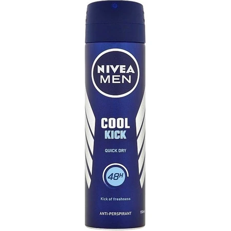NIVEA MEN Антиперспірант COOL KICK 1×150 мл, спрей: ціни та характеристики