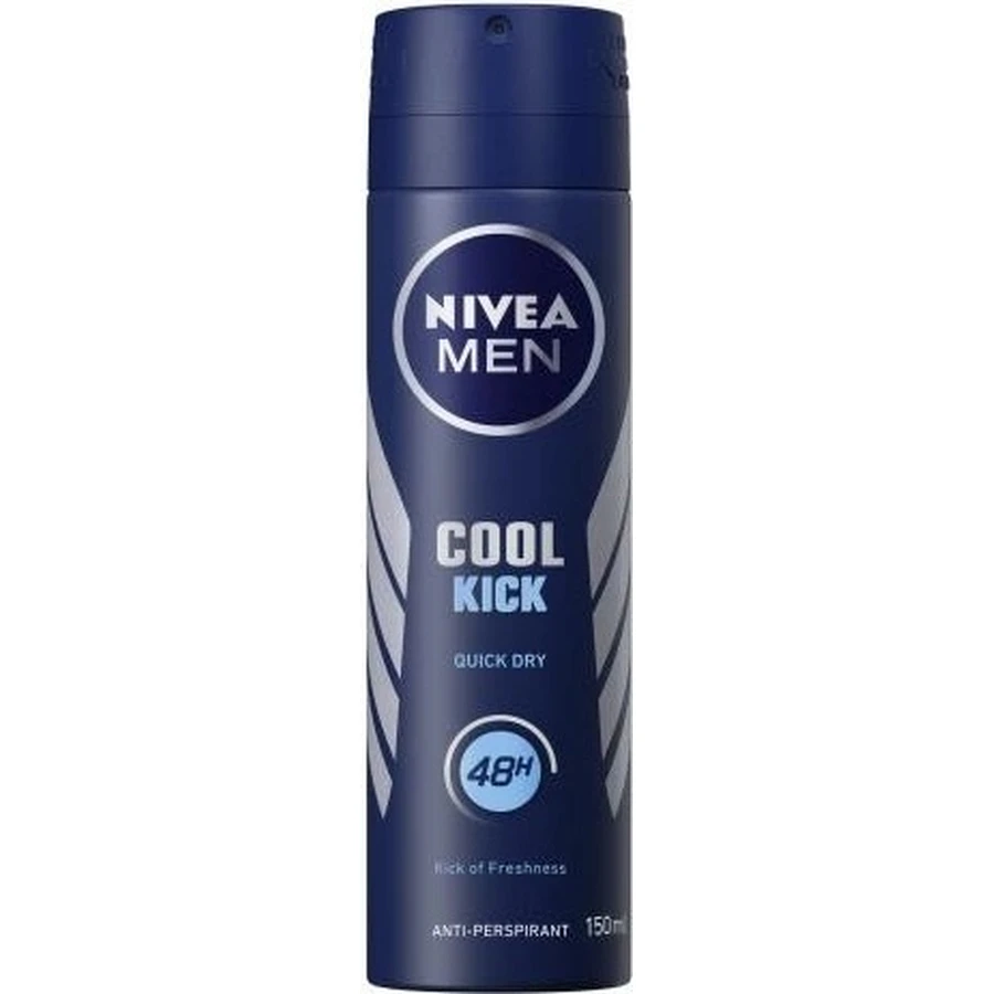NIVEA MEN Антиперспірант COOL KICK 1×150 мл, спрей: ціни та характеристики