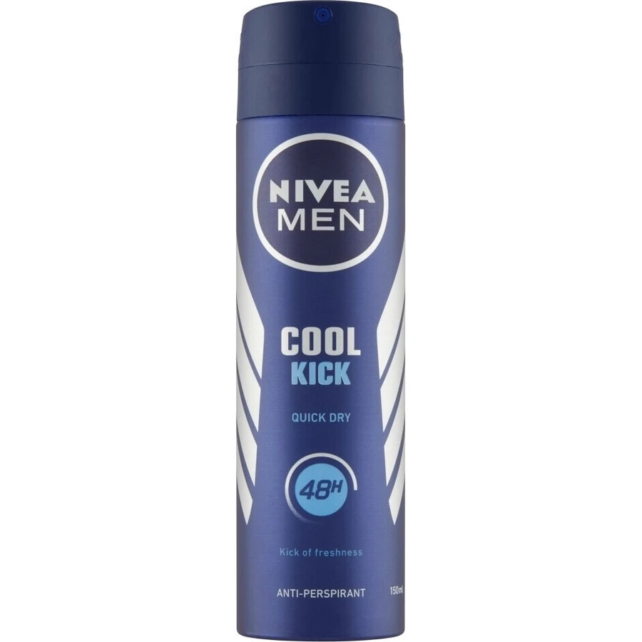NIVEA MEN Антиперспірант COOL KICK 1×150 мл, спрей: ціни та характеристики