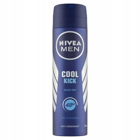 NIVEA MEN Антиперспірант COOL KICK 1×150 мл, спрей: ціни та характеристики