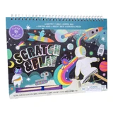 Scratch & Play Space Scratch & Play Space Activity Book, 3 года+, Floss & Rock