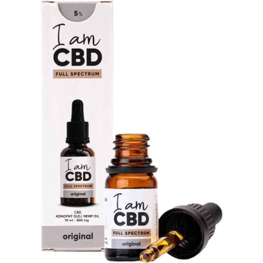Я конопляна олія CBD повного спектру CBD 5% оригінал 10 мл: ціни та характеристики