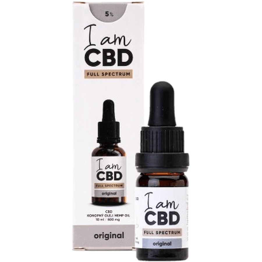 Я конопляна олія CBD повного спектру CBD 5% оригінал 10 мл: ціни та характеристики