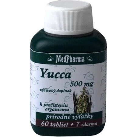 MedPharma YUCCA 500MG 1×67 tbl, юка: ціни та характеристики