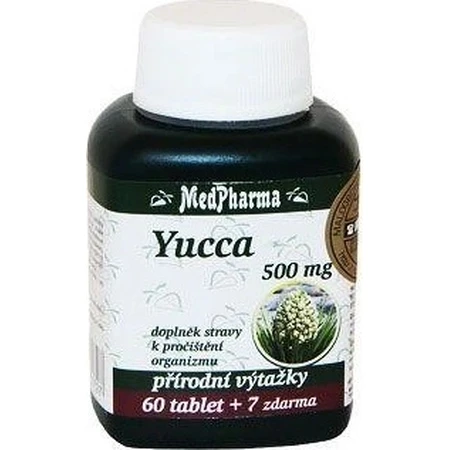 MedPharma YUCCA 500MG 1×67 tbl, юка: ціни та характеристики