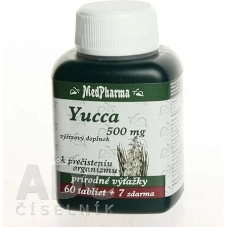 MedPharma YUCCA 500MG 1×67 tbl, юка: ціни та характеристики