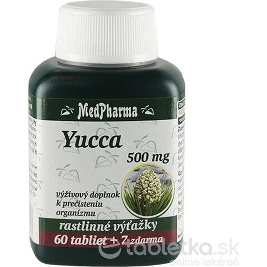 MedPharma YUCCA 500MG 1×67 tbl, юка: ціни та характеристики