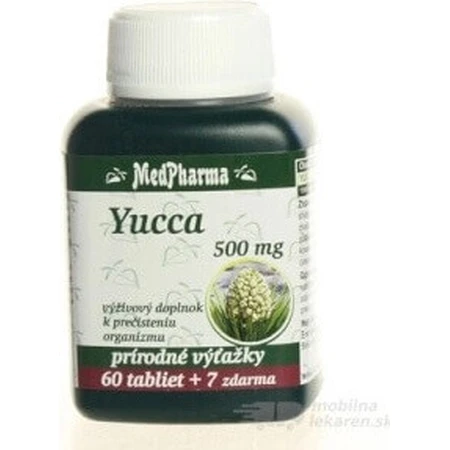 MedPharma YUCCA 500MG 1×67 tbl, юка: ціни та характеристики