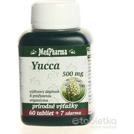 MedPharma YUCCA 500MG 1×67 tbl, юка: ціни та характеристики