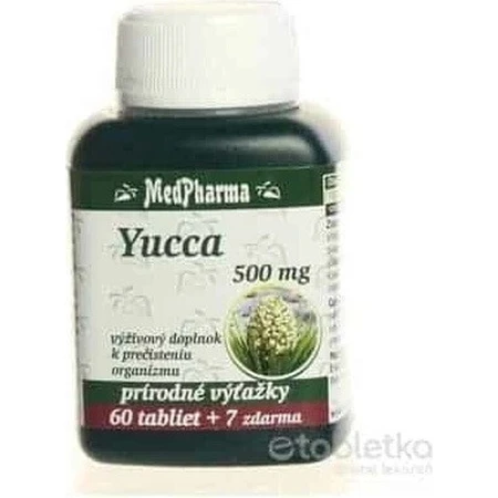MedPharma YUCCA 500MG 1×67 tbl, юка: ціни та характеристики