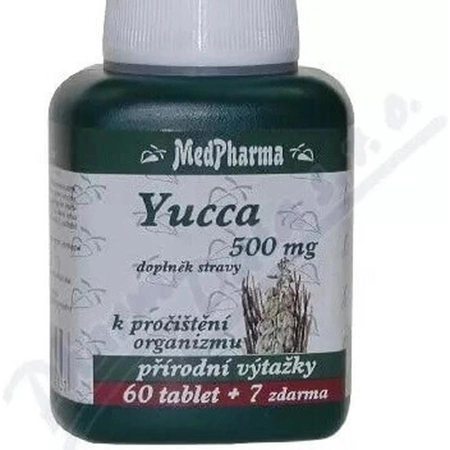 MedPharma YUCCA 500MG 1×67 tbl, юка: ціни та характеристики