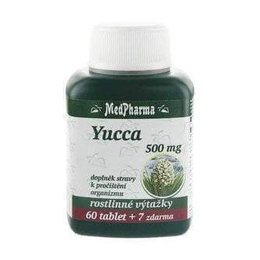 MedPharma YUCCA 500MG 1×67 tbl, юка: ціни та характеристики