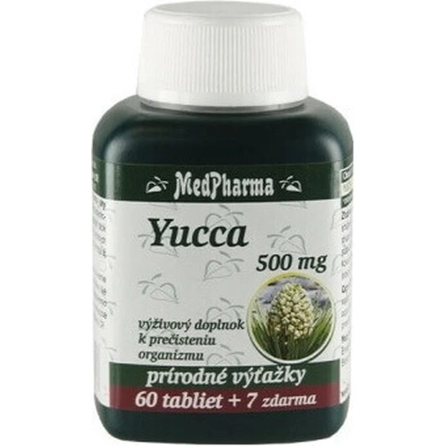 MedPharma YUCCA 500MG 1×67 tbl, юка: ціни та характеристики