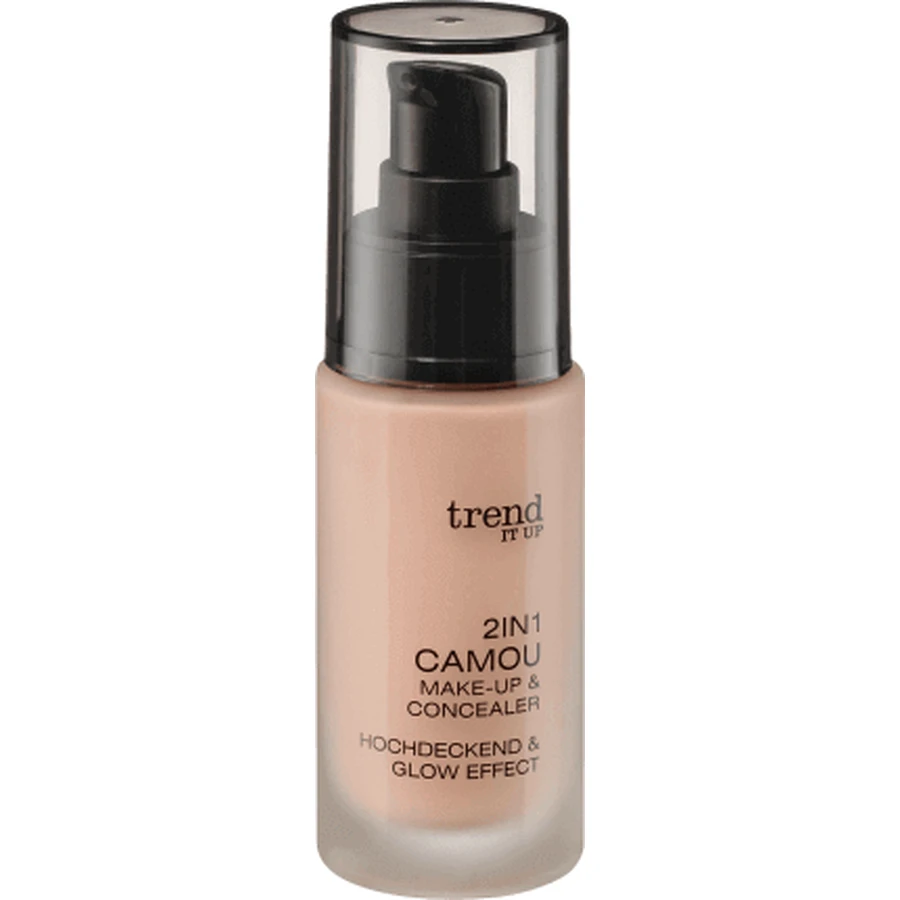 Trend !t up 2in1 Camou Foundation & Concealer - № 009, 30 мл: цены и характеристики