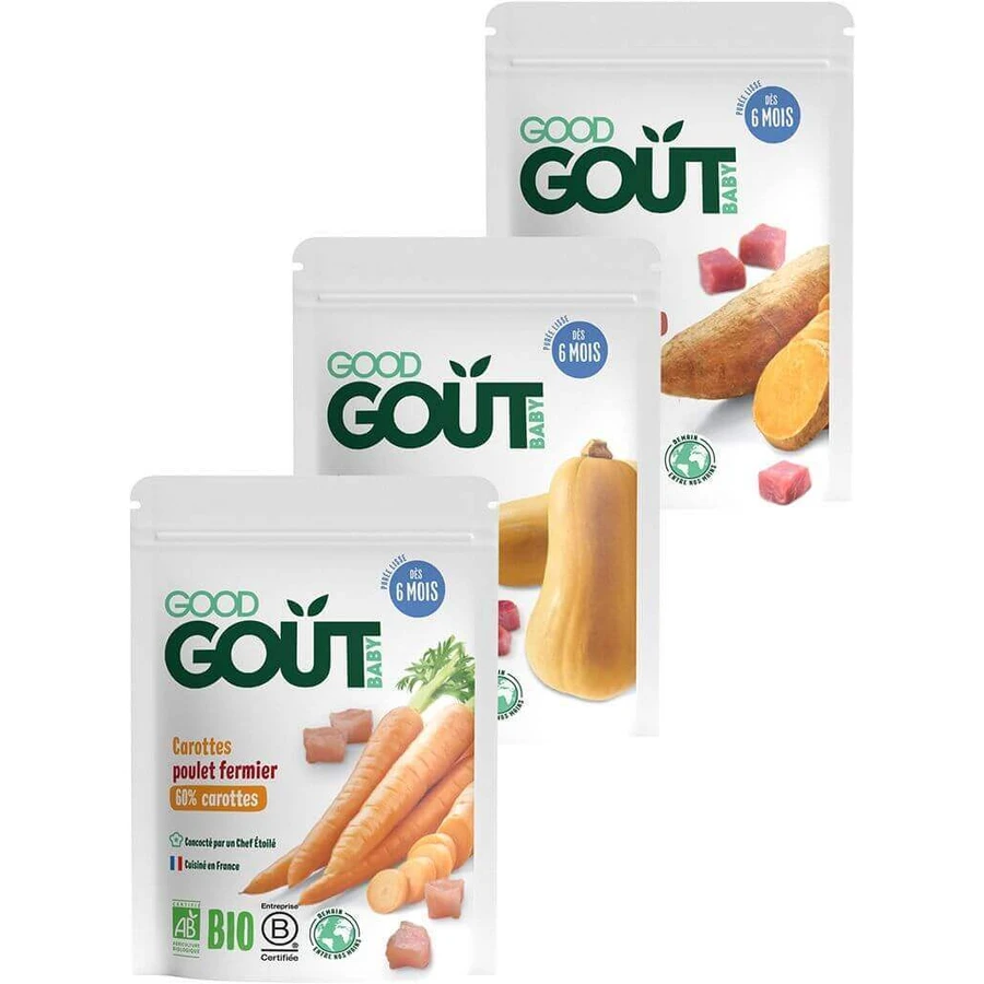 Good Goût BIO Michelin Chef Capsules 3 x 190 г: цены и характеристики