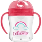 Чашка Dr.Brown's Soft Mouth 180 мл З 6 місяців рожева 1×1 шт, рожева кружка, 6м+.: ціни та характеристики