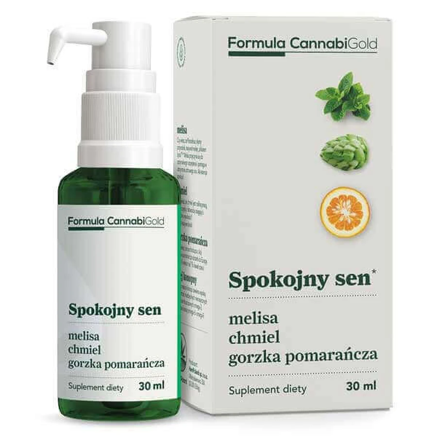 Formua CannabiGold Calm Sleep, олія, 30 мл: ціни та характеристики
