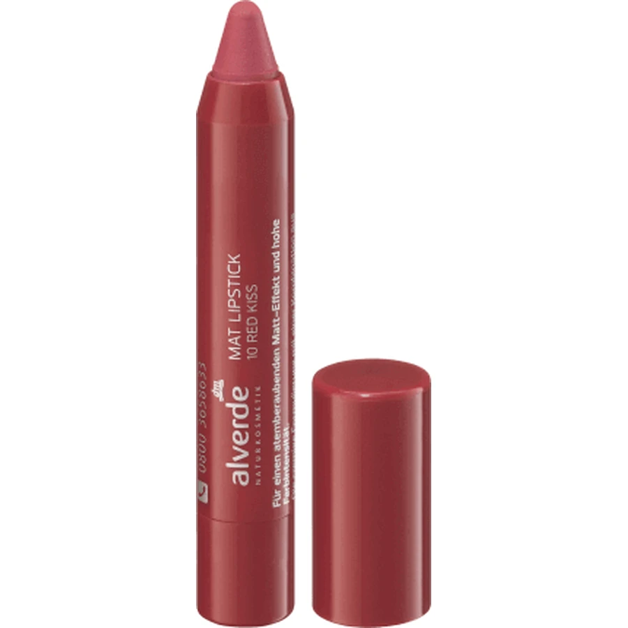 Alverde Naturkosmetik Matt ruj 10 червоний поцілунок, 3,7 г: ціни та характеристики