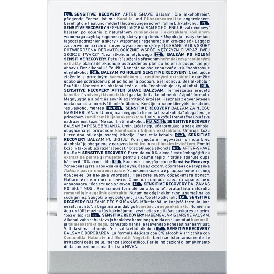 Nivea, Бальзам для чутливої шкіри після гоління, 100 мл: ціни та характеристики