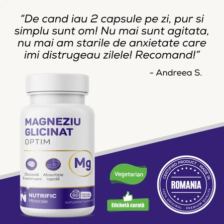 Магній гліцинат Оптим, 60 капсул, Nutrific: ціни та характеристики