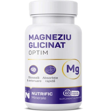 Магній гліцинат Оптим, 60 капсул, Nutrific: ціни та характеристики