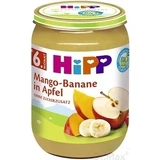 HiPP Органічні яблука з манго та бананами 1×190 г, фруктовий снек для дітей