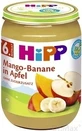 HiPP Органические яблоки с манго и бананами 1×190 г, фруктовый перекус для детей