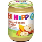 HiPP Органічні яблука з манго та бананами 1×190 г, фруктовий снек для дітей: ціни та характеристики