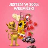 BeRAW! Kids, батончик, полуниця, банан, без цукру, 25 г