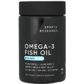 Омега-3, рыбий жир Sports Research Omega-3 Fish Oil, 120 мини гелевых капсул